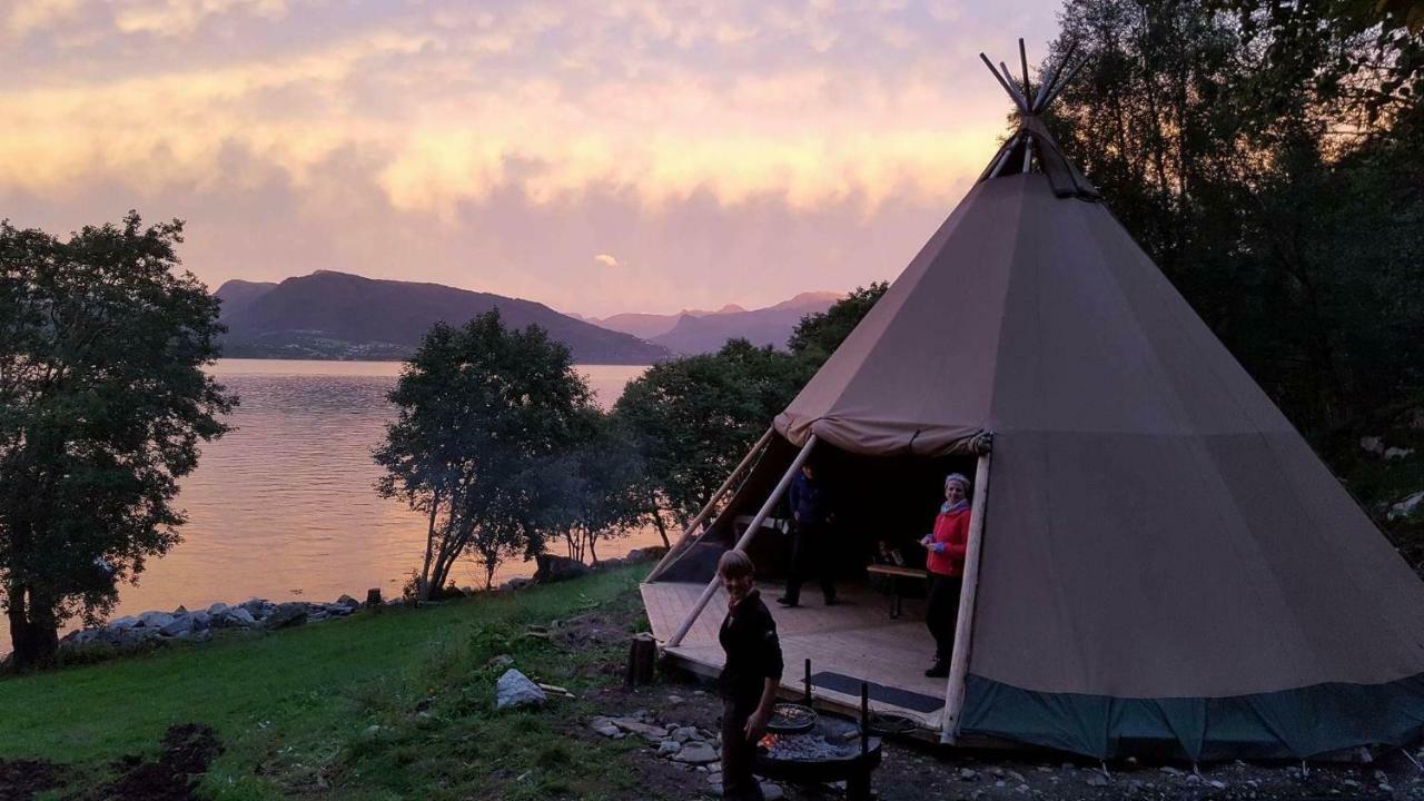 הוילה Lauvstad Tiny House With Fjordview! מראה חיצוני תמונה